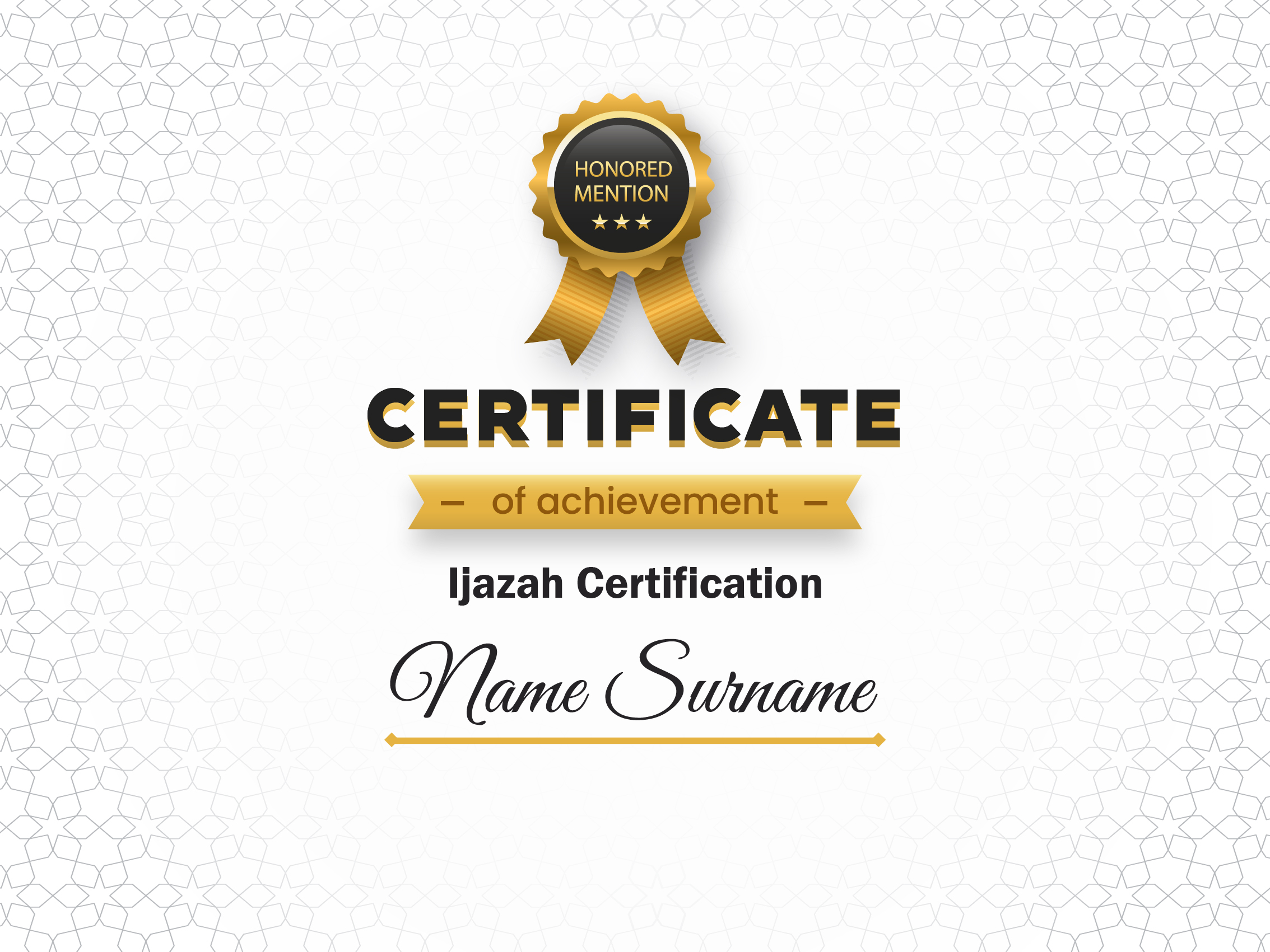 Ijazah Certification Process